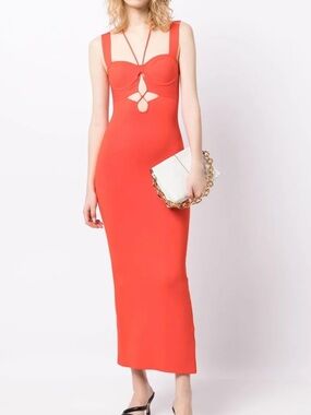 galvan pandora asymmetrical bias cut dress Rent Silk Galvan Pandora Dress